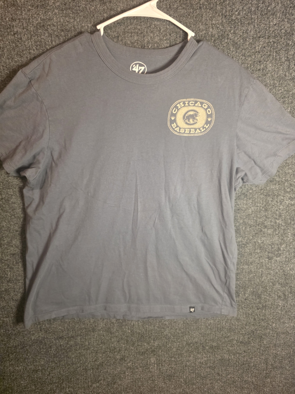 47 Brand Chicago Baseball Short Sleeve Tee - Slate Blue